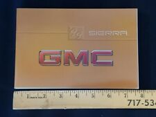 1999 GMC SIERRA Truck Owner's Manual , used for sale  Canada