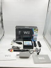 NINTENDO WII GAMING CONSOLE (Black) - IN WORKING CONDITION - TESTED for sale  Shipping to South Africa