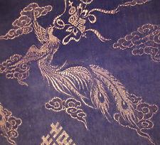 Blusa feminina de seda costurada sob medida chinesa pavão fênix pássaro tamanho M ou G, usado comprar usado  Enviando para Brazil