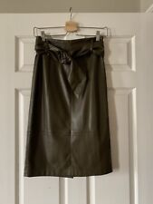 Zara leather skirt for sale  LONDON