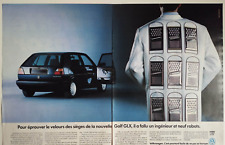 Carro de golfe Volkswagen anúncio impresso vintage!! " golf glx " comprar usado  Enviando para Brazil