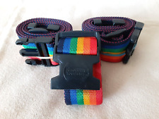 Luggage straps multicolor for sale  Aiken