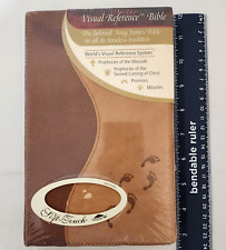 Bíblia de referência visual KJV Soft Touch World Publishing (A7), usado comprar usado  Enviando para Brazil