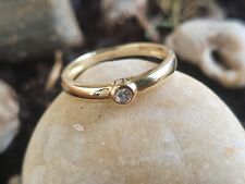 Diamantring goldring ring gebraucht kaufen  Teltow