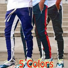 Para Hombres Pantalones Informales Fitness Pantalones de Sudadera Deportivos Pantalones de Pista Nuevos segunda mano  Embacar hacia Mexico