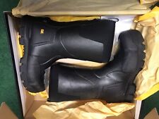CAT Unisex Stormers 11" Steel Toe Rubber Work Boot, Black, Size M-5/W-7 (P91146), used for sale  Shipping to South Africa