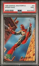 Used, 1995 Fleer Marvel Masterpieces Spider-Man #91 PSA 9 for sale  Shipping to South Africa