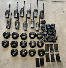 Used, LOT OF 11 MOTOROLA HT750 AAH25KDG9AA4AN Two-Way Portable Radio VHF 136-174 MHz  for sale  Shipping to South Africa