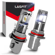 Kit de conversão de lâmpadas de feixe alto baixo para farol LED LASFIT 9007 HB5 6000K branco 2X comprar usado  Enviando para Brazil