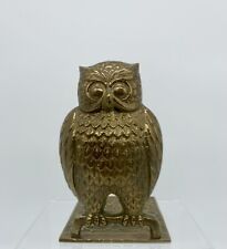 Vintage brass owl for sale  Shipping to Ireland
