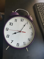 Clock ikea purple for sale  LONDON