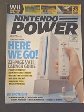 Cubierta de lanzamiento Nintendo Power Volume 210 Nintendo Wii sin flash póster segunda mano  Embacar hacia Argentina