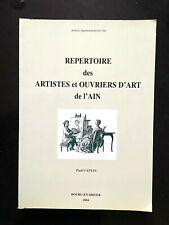 Répertoire artistes ouvriers d'occasion  Colombier-Saugnieu