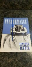 Lincoln zephyr performance for sale  Middleburg