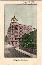AK Lodz Hotel Pałac Polska 1915 Poczta Polowa III.RK 1. wojna światowa wojskowa na sprzedaż  Wysyłka do Poland