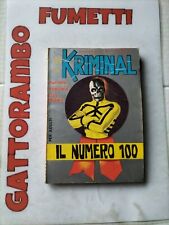 Kriminal n.100 anno usato  Papiano