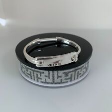 UNO de 50 Tag pulseira de prata pulseira de prata rígida com uma etiqueta no centavo comprar usado  Enviando para Brazil