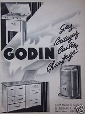 Publicité 1952 godin d'occasion  Compiègne