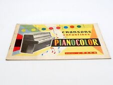 Pianocolor livret chansons d'occasion  Labarthe-sur-Lèze