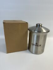 Recipiente de armazenamento de alimentos para café Gevalia aço inoxidável 58 oz com vedação de borracha comprar usado  Enviando para Brazil
