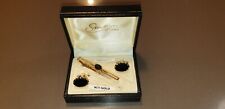 Gold onyx cufflinks for sale  STOCKTON-ON-TEES