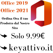 Office 2021 2019 usato  Roma
