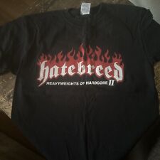 Camisa de gira de heavy metal de hardcore banda de heavy metal Hatebreed segunda mano  Embacar hacia Argentina