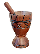 Primative wooden mortar for sale  Ambridge