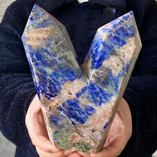 3,52 lb Jasny i piękny niebieski kamień w paski kryształ obelisk kryształ kwarcowy na sprzedaż  Wysyłka do Poland