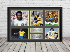 Pele signed photo for sale  WALSALL