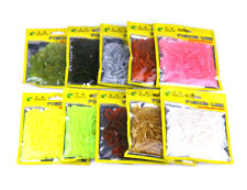 50 peças/pacote pequenas iscas de plástico macio isca de peixe minhoca cauda de remo comprar usado  Enviando para Brazil