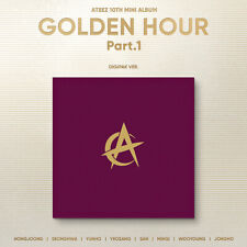 ATEEZ GOLDEN HOUR:PART.1 10º Mini Álbum DIGIPAK Ver/CD+Livro de Fotos+Cartão+etc+PRESENTE comprar usado  Enviando para Brazil