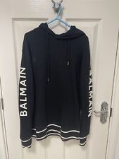 Balmain hoodie size for sale  LEICESTER