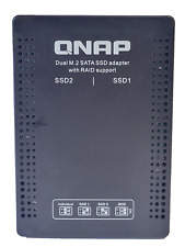 QNAP Dual M.2 SATA SSD para 2.5" adaptador SATA com suporte Raid QDA-A2MAR, usado comprar usado  Enviando para Brazil