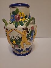 Italian majolica vase for sale  Cincinnati