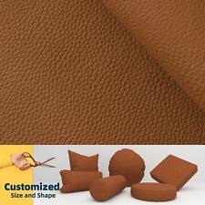 Used, Pb012 Cushion Cover*Orange Brown*Faux Leather synthetic Litchi Skin Sofa Seat for sale  Shipping to South Africa