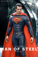 Used, Hot Toys Sideshow Superman MMS 200 12" Man of Steel 1/6 Movie Masterpiece Figure for sale  Shipping to Canada
