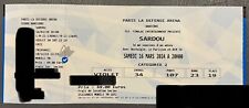 Billet michel sardou d'occasion  Équeurdreville-Hainneville