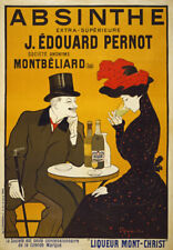 Vintage absinthe poster for sale  UK