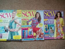 Sew sewing magazines for sale  DEREHAM