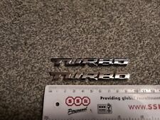 Pair universal turbo for sale  CHELMSFORD