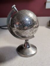 Metal rotating globe for sale  Valley