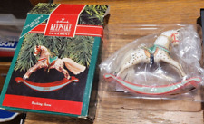 hallmark rocking horse series ornaments for sale  Beloit