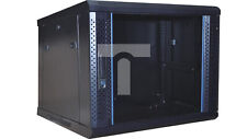 GT Networks Wall-mounted RACK cabinet 19 inches 9U 450mm black for self-a /T2UK, used for sale  Shipping to South Africa