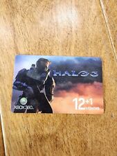 ¡¡¡¡Raro!!! Halo 3 XBOX LIVE 12 meses + 1 tarjeta de membresía dorada USADA segunda mano  Embacar hacia Argentina