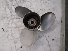 USED HONDA 150-200-225-250 STAINLESS STEEL PROPELLER 14 1/4 X 13P 13 pitch prop, used for sale  Shipping to South Africa