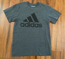 Camiseta Adidas Go-To Negro Logotipo Gris Para Hombre Nueva M Mediana segunda mano  Embacar hacia Argentina