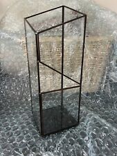 Glass geometric terrarium for sale  BUCKLEY