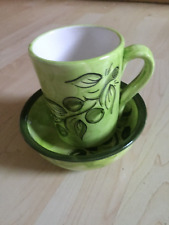 New green mug for sale  Shipping to Ireland