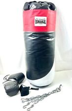 Lonsdale Original Punch Bag & Gloves Hanging Heavy Fill Boxing & MMA Fight Bags for sale  Shipping to South Africa